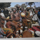 Kamerun, Mokolo, kalebassien myyjiä, p. 1977 -> Suomeen - pikkukuva 1