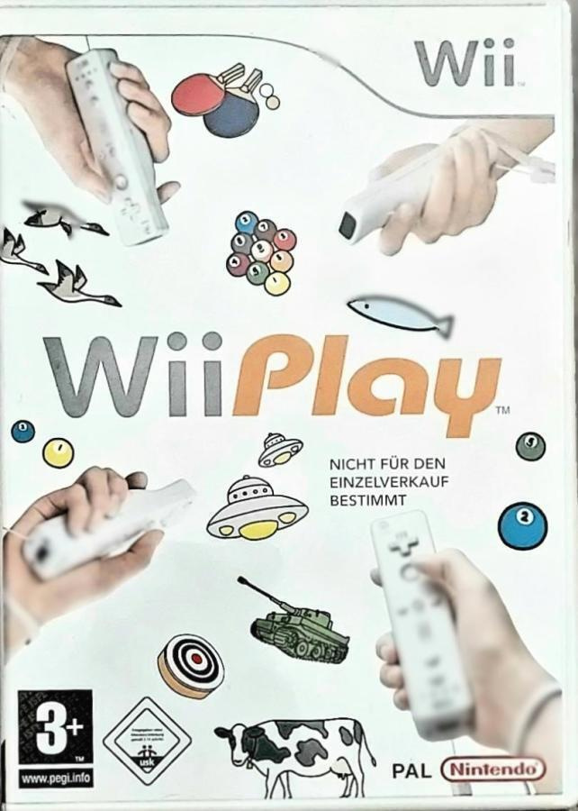 * Wii Play Wii / Wii U PAL CIB Lue Kuvaus Kts. Kuvat