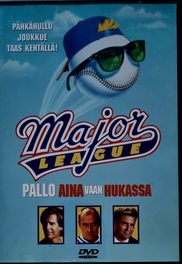 MAJOR LEAGUE: PALLO AINA VAAN HUKASSA DVD