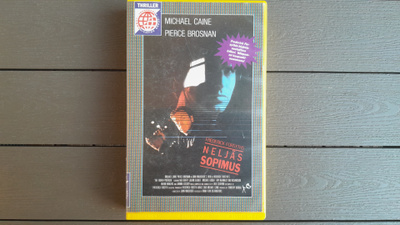 VHS: Neljäs Sopimus (Michael Caine, Pierce Brosnan FIx1987)