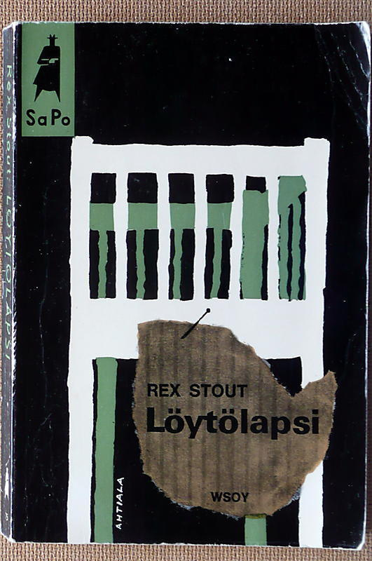 Rex Stout: Löytölapsi (pokkari)