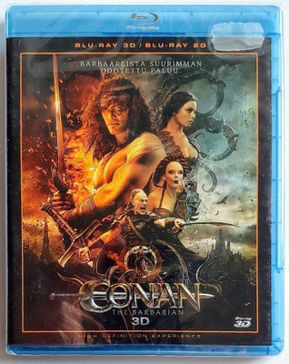 CONAN 3D + 2D – UUSI! Suomi tupla-Blu-ray 2011 - Jason Momoa