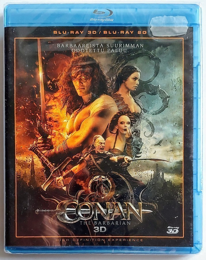 CONAN 3D + 2D – UUSI! Suomi tupla-Blu-ray 2011 - Jason Momoa
