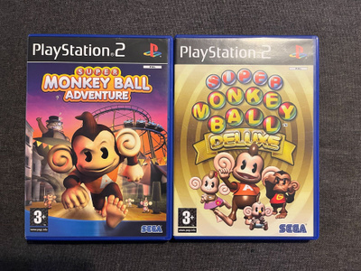 Super Monkey Ball Adventure & Super Monkey Ball Deluxe PS2