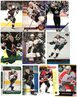 10 x JEREMY ROENICK Blackhawks Coyotes Kings Team USA