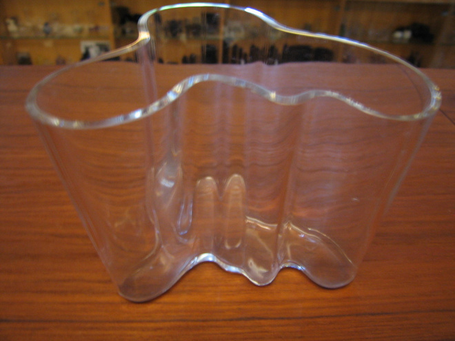 Alvar Aalto malja Iittala 100 vuotis juhla 1981-1991 12 cm