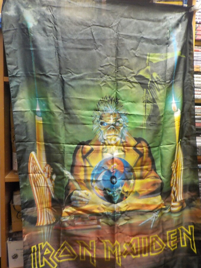 IRON MAIDEN ALCHEMY SEINÄLIPPU (+)