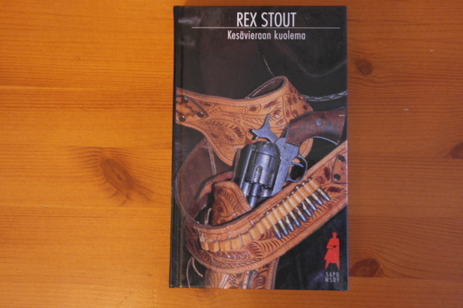 Rex Stout:Kesävieraan kuolema.1.p.1996.Sid.Sapo 400.