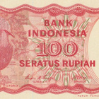 Indonesia 100 Rupia, pakkasileä 1977 - pikkukuva 1