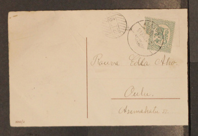 # 23223 # Numeroleima 2179 + Alastaro painotuote Ouluun 1927