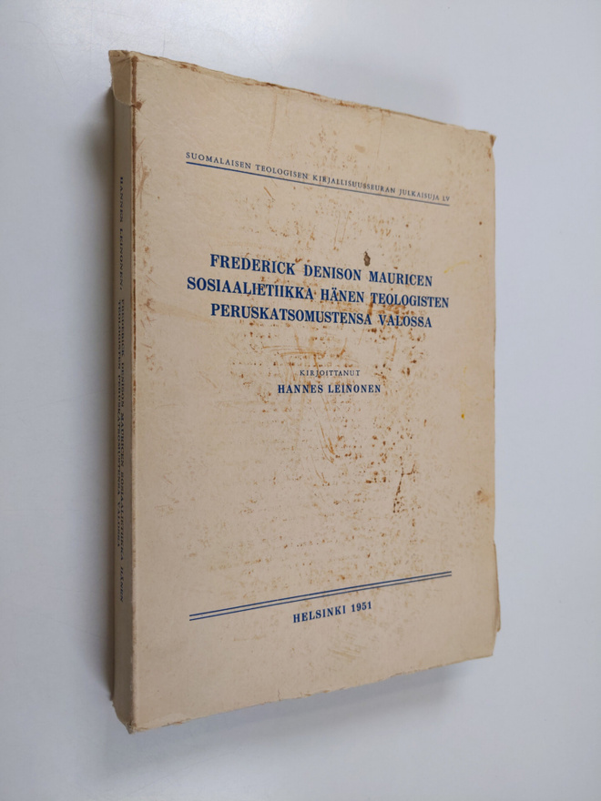 Hannes Leinonen : Frederick Denison Mauricen sosiaalietii...