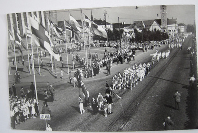 VANHA Postikortti Helsinki 1950-l