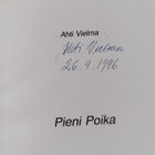 Ahti Vielma : Pieni poika (signeerattu) - pikkukuva 3