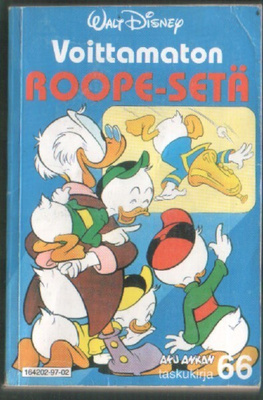 Aku Ankan Taskukirja  66 Voittamaton Roope-setä (2p 1997)