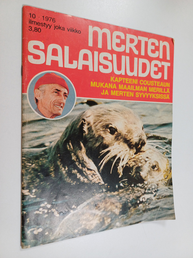 Merten salaisuudet 10/1976 : Kapteeni Cousteaun mukana ma...
