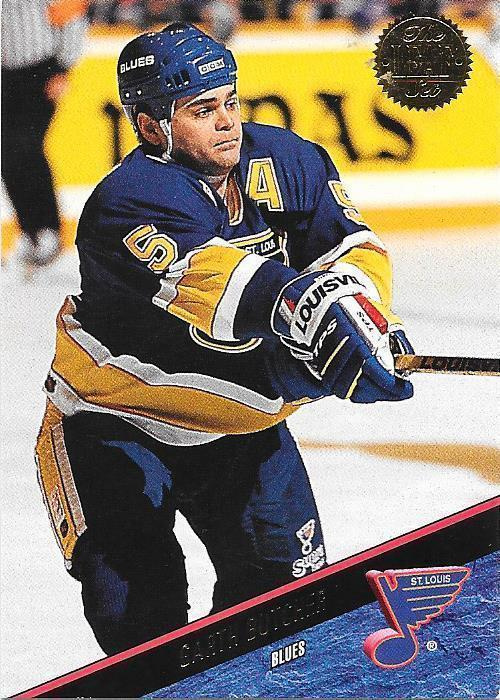 1993-94 LEAF #239 Garth Butcher St Louis Blues