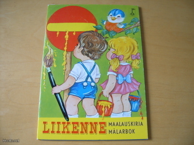 LIIKENNE Maalauskirja, Paletti