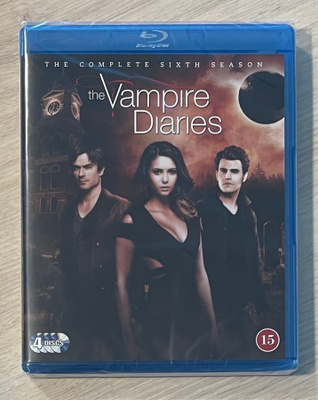 The Vampire Diaries: Kausi 6 (Blu-ray) uusi ja muoveissa