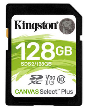 Kingston SDXC Card 128GB Class 10