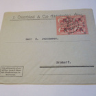1920 Turku liikekuori Bromarfiin messusulkija ruotsink. - pikkukuva 1