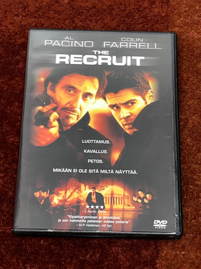 THE RECRUIT -  DVD - al pacino colin farrell