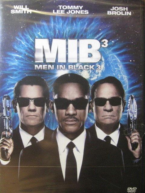 MIB 3 MEN IN BLACK / MIEHET MUSTISSA 3 DVD UUSI