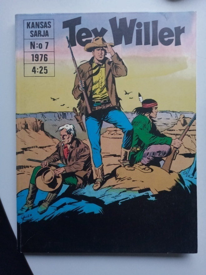 Tex Willer N:o 7 - 1976 (Sis.postikulut)