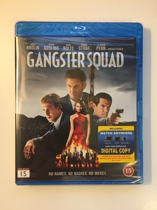 Gangsterisota (Blu-ray) Sean Penn ja Emma Stone (2012) UUSI