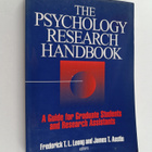 Frederick T. L. Leong : The psychology research handbook ... - pikkukuva 1