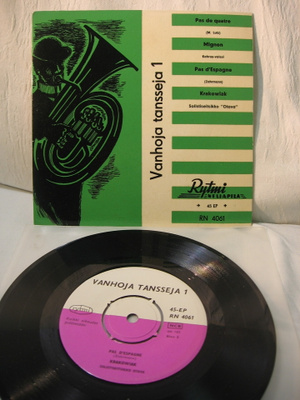 Vanhoja Tansseja1 7" EP.
