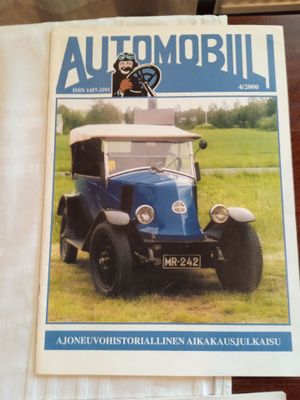 LEHTI: AUTOMOBIILI N:O 4 VUOSI 2000