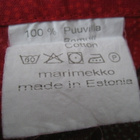 Marimekko Pöytäliina Kioto 74,5 x 270 cm punainen - pikkukuva 4