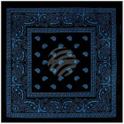 Viper Bandana, 50x50cm, 100% puuvilla, musta tai valkoinen - pikkukuva 3