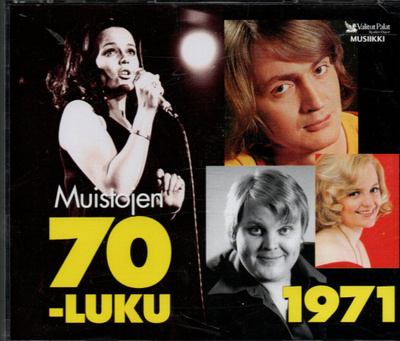 Muistojen 70-luku 1971  3-CD mm. Fredi,Jussi Raittinen...ym.