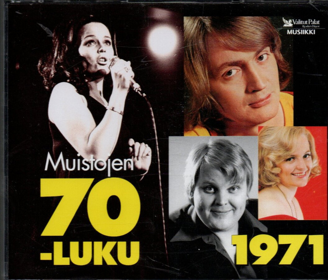 Muistojen 70-luku 1971  3-CD mm. Fredi,Jussi Raittinen...ym.