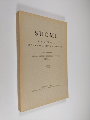 Suomi : kirjoituksia isänmaallisista aineista 102. osa