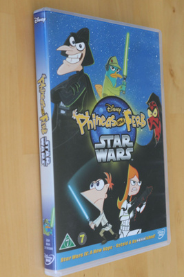 DVD Phineas and Ferb Star Wars Finias ja Ferb ( 2014 )