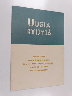 Uusia ryijyjä