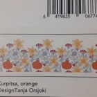 Vallila - Kurpitsa - Kappaverho - Oranssi - 60x250 - *UUSI* - pikkukuva 2