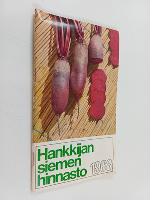 Hankkijan siemen hinnasto 1968