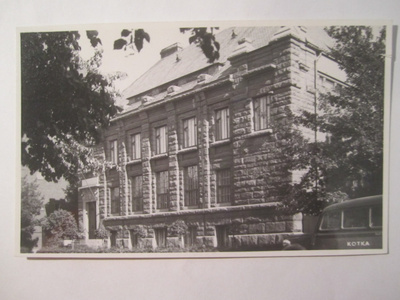 VANHA Postikortti Kotka 1950-l Alkup.Mallikappale