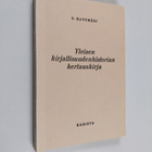 Urho Havumäki : Yleisen kirjallisuudenhistorian kertauski... - pikkukuva 1