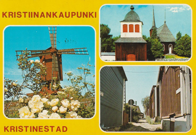 KIRKKOKORTTI - KRISTIINANKAUPUNGIN VANHAKIRKKO - 3