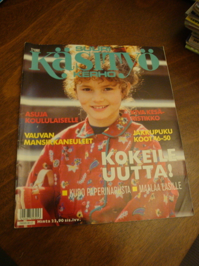 SUURI KÄSITYÖKERHO  -LEHTI   7/ 1990