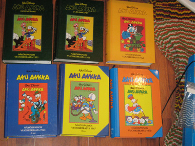 AKU ANKKA 1953 / 1963 osa 2/ 1970 osa2 vsk Näköispainos