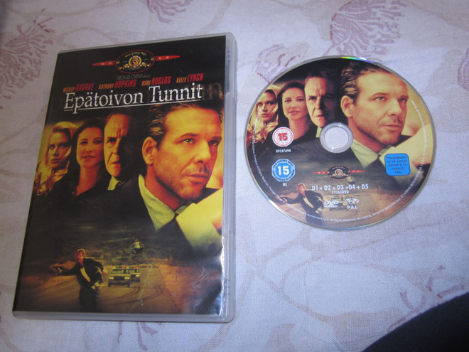 Epätoivon tunnit ( Mickey Rourke, Anthony Hopkins )
