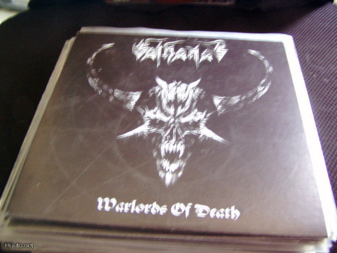 SATHANAS - WARLORDS OF DEATH 7'' VINYYLI