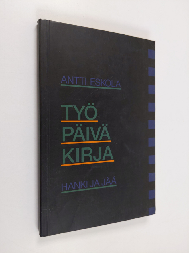 Antti Eskola : Työpäiväkirja