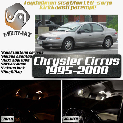 Chrysler Cirrus Sisätilan LED-sarja 9-osainen