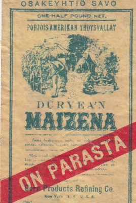Duryea`n MAIZENA  on parasta Osakeyhtiö SAVO     b357